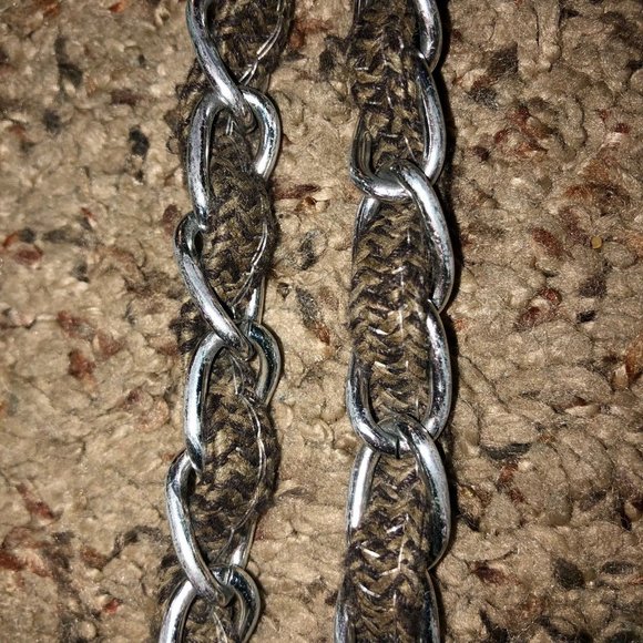 Paper Straw Small Purse Used - Picture 3 of 12